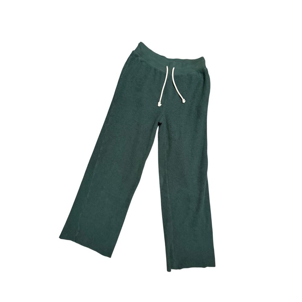 Aerie Dark Green Wide Leg Sweatpants – XS